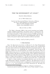 The T2k Experiment at J-Parc∗