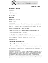 [Billing Code 4710-10] DEPARTMENT of STATE 22