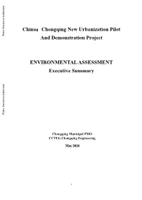 ENVIRONMENTAL ASSESSMENT Executive Summary Public Disclosure Authorized