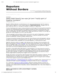 Reporters Without Borders Two-Year-Jail-14-12-2011,41301.Html