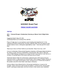 6/23/2021 Event Text