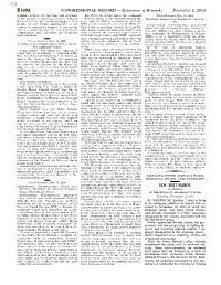 Extensions of Remarks E1692 HON. MATT SALMON