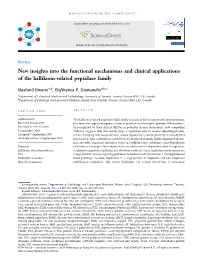 New Insights Into the Functional Mechanisms and Clinical Applications of the Kallikrein-Related Peptidase Family