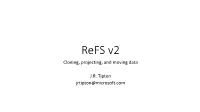 Refs V2 Cloning, Projecting, and Moving Data