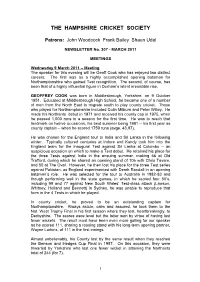 NEWSLETTER No