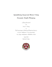 Quantifying Isopycnal Heave Using Dynamic Depth Warping