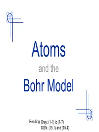 Series 1 Atoms and Bohr Model.Pdf