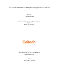 Definable Combinatorics of Graphs and Equivalence Relations