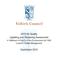 2015 Updating and Screening Assessment