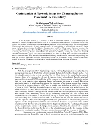 ID 233 Optimization of Network Design for Charging Station