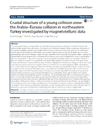 Crustal Structure of a Young Collision Zone
