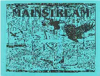 Mainstream 17, the Fanzine with Footnotes, Is the Last in a Series: Collect Them All