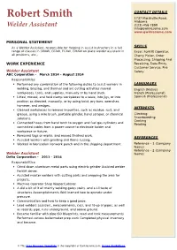 Resume Template Is the Copyright of Qwikresume.Com