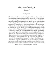 The Second Book of Samuel
