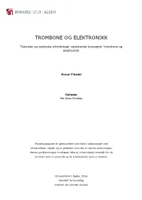 Trombone Og Elektronikk