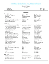 Partial - Full Resume on Request)