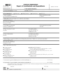 Initial Report Change of A