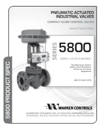 5800 Product Specification