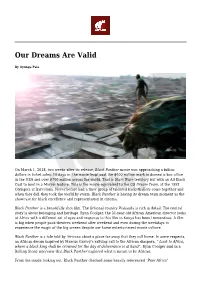 Our Dreams Are Valid