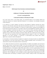 DGCA Issues Fresh Directives to All Aircraft Operators Page 1 of 2