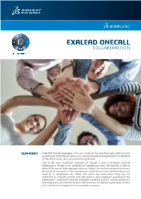 Exalead Onecall Collaboration