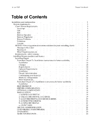 Installation and Configuration