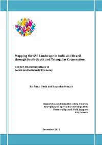 Mapping the SSE Landscape in India and Brazil Through South-South and Triangular Cooperation