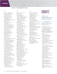 V:4 V:4 V:4 Class I–131 Mathematical and Physical Sciences I:1