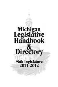 Legislative Handbook Directory