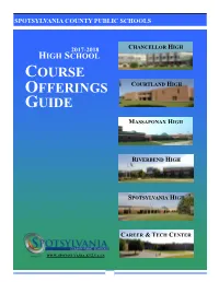 Course Offerings Guide