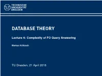 Database Theory