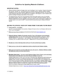 Guidelines and Instructions