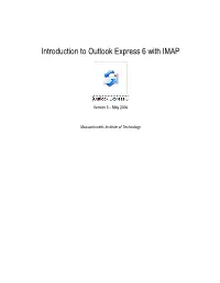 Introduction to Outlook Express 6 with IMAP