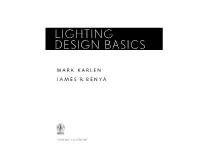 Lighting Design Basics