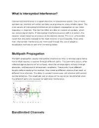 Multipath Propagation Bandlimited Channels