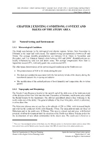 Chapter 2 Existing Conditions, Context and Issues of the Study Area