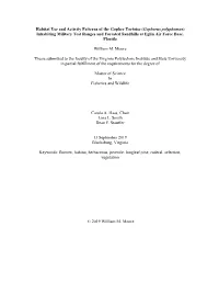 Habitat Use and Activity Patterns of the Gopher Tortoise
