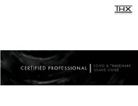 Logo & Trademark Usage Guide
