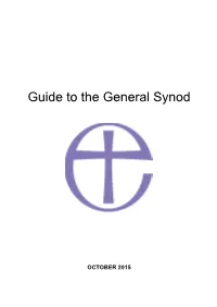 Guide to the General Synod