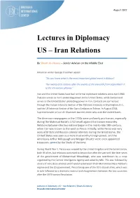 Iran Relations