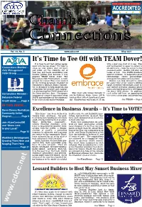 It's Time to Tee Off with TEAM Dover!