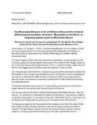 Muscarelle on the Move T