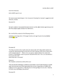 Sunday, May 14, 2017 Dear Helen Bostock, Editor SHAPE