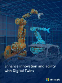 Enhance Innovation and Agility with Digital Twins Executive Summary