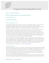 Program Internship Overview