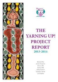 The Yarning Up! Project Report 2013-2014
