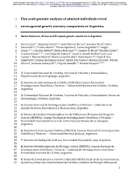 Fine-Scale Genomic Analyses of Admixed Individuals Reveal