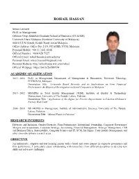 Rohail Hassan