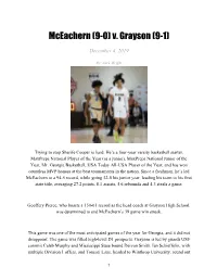 Mceachern (9-0) V
