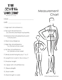Measurement Chart